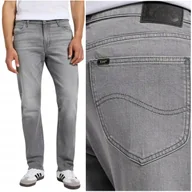 Spodnie męskie - Lee WEST RELAXED Washed Out luźne szare proste spodnie jeansowe W32 L32 - miniaturka - grafika 1