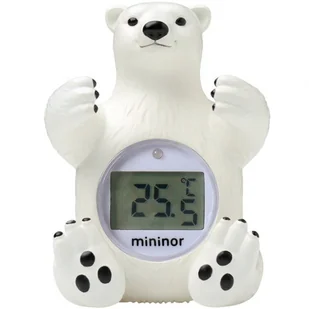 Termometr elektroniczny do kąpieli Misiek polarny / Mininor - Inne akcesoria do pielęgnacji dzieci Termometr elektroniczny do kąpieli Misiek polarny / Mininor - Inne akcesoria do pielęgnacji dzieci - miniaturka - grafika 1