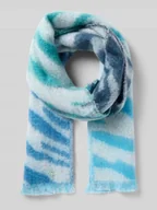 Apaszki i szaliki damskie - Szal z aplikacją z logo model ‘Jacquard’ - miniaturka - grafika 1