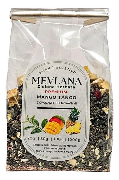 Zielona Herbata Liściasta Mango Tango Mevlana Premium 50G