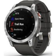 Monitory aktywności - Garmin Epix 2 stal nierdzewna z szarym paskiem 010-02582-01 - miniaturka - grafika 1