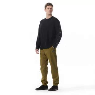 Męskie spodnie tkaninowe joggery Champion Rochester Elastic Cuff Pants - czarne - CHAMPION - Spodnie sportowe męskie - miniaturka - grafika 1
