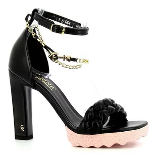 Damskie sandały na obcasie CARINII - Carinii - Sandały damskie - miniaturka - grafika 1