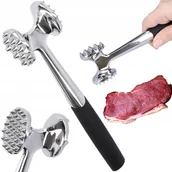 Pozostałe akcesoria kuchenne - Tłuczek Do Mięsa Metalowy Kotletów Młotek Ciężki - miniaturka - grafika 1