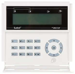 CZYTNIK ZBLIŻENIOWY Z KLAWIATURĄ ACCO-KLCDR-BW SATEL - Systemy inteligentnych domów - miniaturka - grafika 1