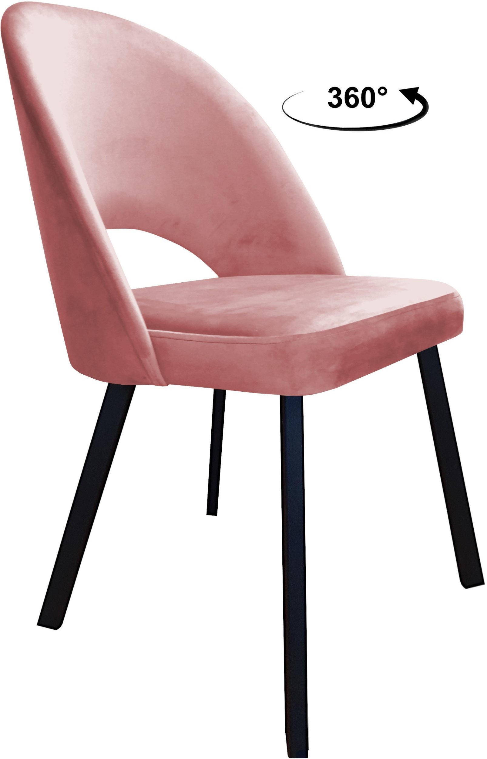 Krzesło obrotowe Polo podstawa Profil czarna MG58