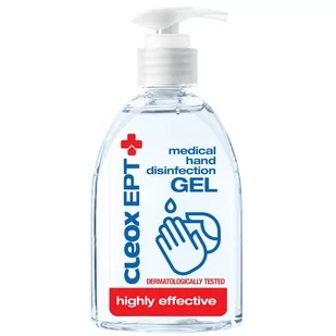 GSG24 Żel antybakteryjny do dezynfekcji odkażania rąk CLEOXEPT- 500ml - Dezynfekcja - miniaturka - grafika 1
