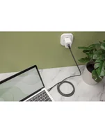 Kable komputerowe i do monitorów - Kabel połączeniowy DIGITUS PREMIUM USB 4.0 Typ USB C/USB C M/M 40Gbps PD 3.0 100W 8K 60Hz czarny nylon 1m - miniaturka - grafika 1