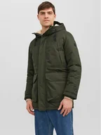 Kurtki męskie - Jack&Jones Kurtka zimowa 12235869 Zielony Regular Fit - miniaturka - grafika 1