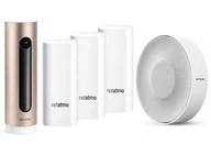 Elektronika OUTLET - OUTLET - Inteligentny system alarmowy NETATMO Smart Alarm NBU-ICSS-EU Złoto-biało-czarny - miniaturka - grafika 1