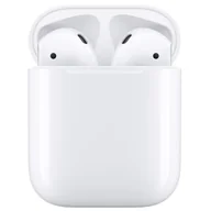 Słuchawki - Apple AirPods MV7N2ZM-A - miniaturka - grafika 1