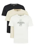 Koszulki męskie - Blend Komplet 3 t-shirtów Bhjesper 20718778 Kolorowy Regular Fit - miniaturka - grafika 1