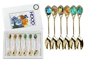 Widelce - Kpl. 6 łyżeczek - V. van Gogh, mix (CARMANI) - miniaturka - grafika 1