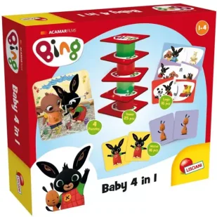 Bing baby - 4w1 - Lisciani - Zabawki interaktywne dla dzieci - miniaturka - grafika 1