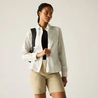 Koszule damskie - Regatta Koszula damska Travel Light przeciw insektom Beżowy, Rozmiar: 40 - miniaturka - grafika 1