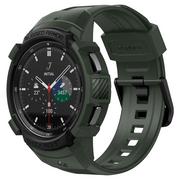 Akcesoria do smartwatchy - Spigen Pasek Rugged Armor "Pro" do Galaxy Watch 4 Classic 46 mm Military Green - miniaturka - grafika 1