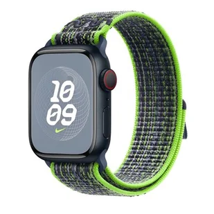 Apple sportowa Nike w kolorze jasnozielonym/niebieskim do koperty 41 mm - Akcesoria do zegarków - miniaturka - grafika 1