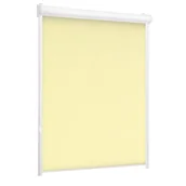 Rolety - Roleta w kasecie zaciemniająca Silver piasek 63 x 150 cm lewa - miniaturka - grafika 1