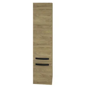 Słupek łazienkowy Devo Vena 2.0 35x150x33 cm lewy oak endgrain classic synchro VE2-S1D1SL35-1-F108L09 - Szafki łazienkowe - miniaturka - grafika 1