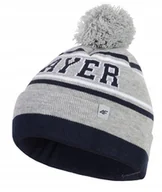 Czapki damskie - 4F JUNIORSKA CZAPKA ZIMOWA Z POMPONEM 4F - miniaturka - grafika 1