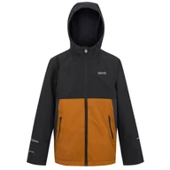 Kurtki i płaszcze dla chłopców - Kurtka dziecięca Regatta Hillain Warm Lined Rozmiar dziecięcy: 164-170 / Kolor: czarny/brązowy - miniaturka - grafika 1