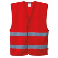 Odzież robocza - Kamizelka Iona PORTWEST [F474] Czerwony L-XL - miniaturka - grafika 1