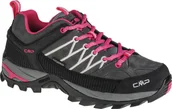 Buty trekkingowe damskie - CMP RIGEL WP 3Q13246 czerwono-czarny - miniaturka - grafika 1