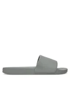 Klapki i japonki męskie - Calvin Klein Klapki Pool Slide W/ Ck Square HM0HM01754 Szary - miniaturka - grafika 1
