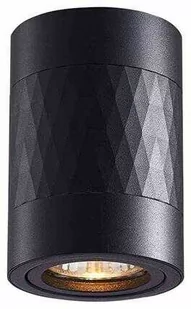 ECO-LIGHT Bima Arte Round Black 1xGU10 ML7687 - Lampy ścienne - miniaturka - grafika 2