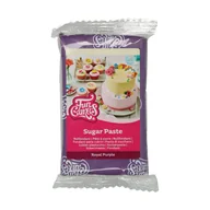Dodatki do ciast w proszku - Masa cukrowa, fondant FIOLETOWY - Royal Purple FunCakes, 250 g - miniaturka - grafika 1