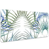 Podkładki na biurko - Duża podkładka na biurko Tropikalne liście 100x50cm, Dywanomat - miniaturka - grafika 1