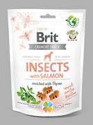Przysmaki dla psów - Brit Care Crunchy Cracker. Insects with Salmon enriched with Thyme - miniaturka - grafika 1