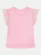 Bluzki damskie - Guess Bluzka K5GI18 K6YW4 Różowy Regular Fit - miniaturka - grafika 1