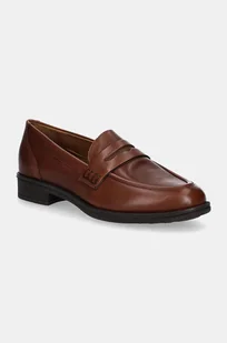 Geox półbuty D JAYLON 2 damskie kolor brązowy na płaskim obcasie D46QAB 00043 C0013 - Półbuty damskie - miniaturka - grafika 1