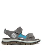 Buty dla chłopców - Primigi Sandały 7895333 M Szary - miniaturka - grafika 1