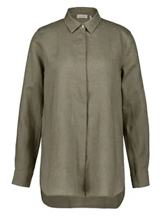 Gerry Weber Lniana bluzka w kolorze khaki - Bluzki damskie - miniaturka - grafika 1