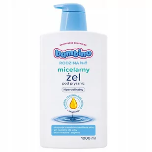 Bambino Rodzina Żel pod prysznic Hipoalergiczny 1000 ml - Kosmetyki kąpielowe dla dzieci - miniaturka - grafika 2