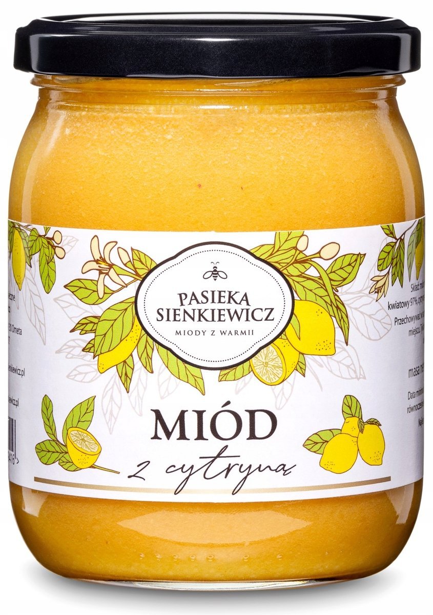 MIÓD Z CYTRYNĄ 700G
