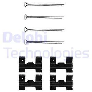 Zestaw akcesoriów, klocki hamulcowe Delphi LX0023 - Układ hamulcowy - akcesoria - miniaturka - grafika 1
