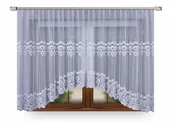 Firany - Firanka Gotowa Żakardowa 18982 160X300 Wyższa Półka - miniaturka - grafika 1