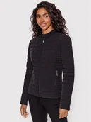 Kurtki damskie - Guess Kurtka przejściowa Vona W2YL1I W6NW2 Czarny Slim Fit - miniaturka - grafika 1