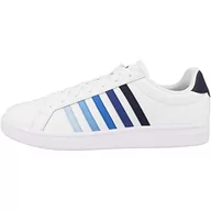 Sneakersy męskie - K-Swiss Męskie sneakersy Court Tiebreak, White Navy Gradient, 49 EU - miniaturka - grafika 1