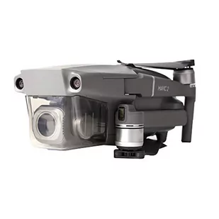 DR1 - Szybka wymiana zawieszenia drona do dronów DJI Mavic 2 Pro i Mavic 2 Zoom, akcesoria zapewniające zwiększoną stabilność i absorpcję wstrząsów, składane podparcie nóg - szare - Dekielki do obiektywów - miniaturka - grafika 1