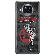 Etui i futerały do telefonów - ERT GROUP etui na telefon Xiaomi MI 10T LITE/REDMI NOTE 9 PRO 5G, case oryginalny i oficjalnie licencjonowany przez Marvel, wzór Czarna Wdowa 006, optymalnie dopasowane, plecki z TPU - miniaturka - grafika 1