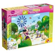 Puzzle - Lisciani Puzzle dwustronne maxi minnie 150 - miniaturka - grafika 1