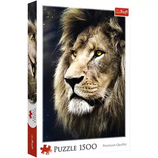 Trefl Puzzle Portret Lwa 1500 - - Puzzle - miniaturka - grafika 2