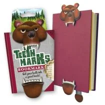 Teeth Marks zakładka "zębowa" Niedźwiedź - Zakładki do książek - miniaturka - grafika 2