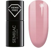 Lakiery hybrydowe - Semilac Semilac Shimmer Stone Pink Diamond nr 376 - miniaturka - grafika 1