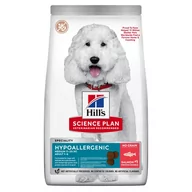 Sucha karma dla psów - Hill's Science Plan Adult Hypoallergenic Medium, łosoś - 2 x 14 kg - miniaturka - grafika 1