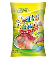 Żelki - Woogie Jelly Beans Żelki Kwaśne 250 g - miniaturka - grafika 1